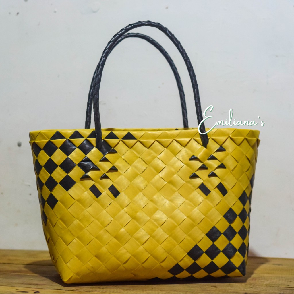Emiliana's Plastic Bayong Market Bag Palengke Bag Plastic Balulang