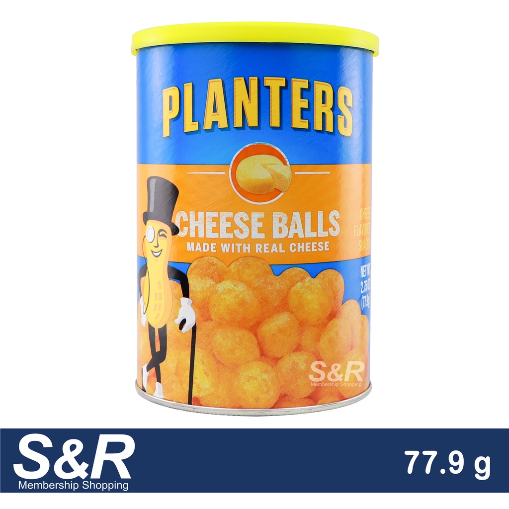 Planters Cheese Balls Cheese Flavored Snacks 77.9g Shopee Philippines
