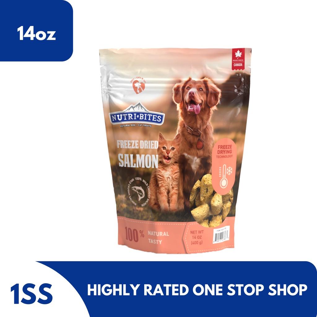 NutriBites Salmon Freeze Dried, 14oz Shopee Philippines