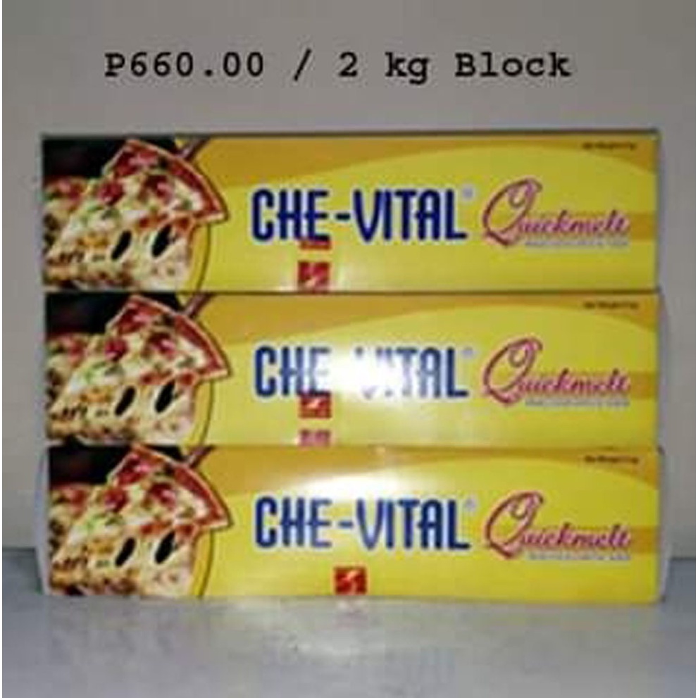 CheVital Quickmelt Cheese 2Kg mlV Shopee Philippines
