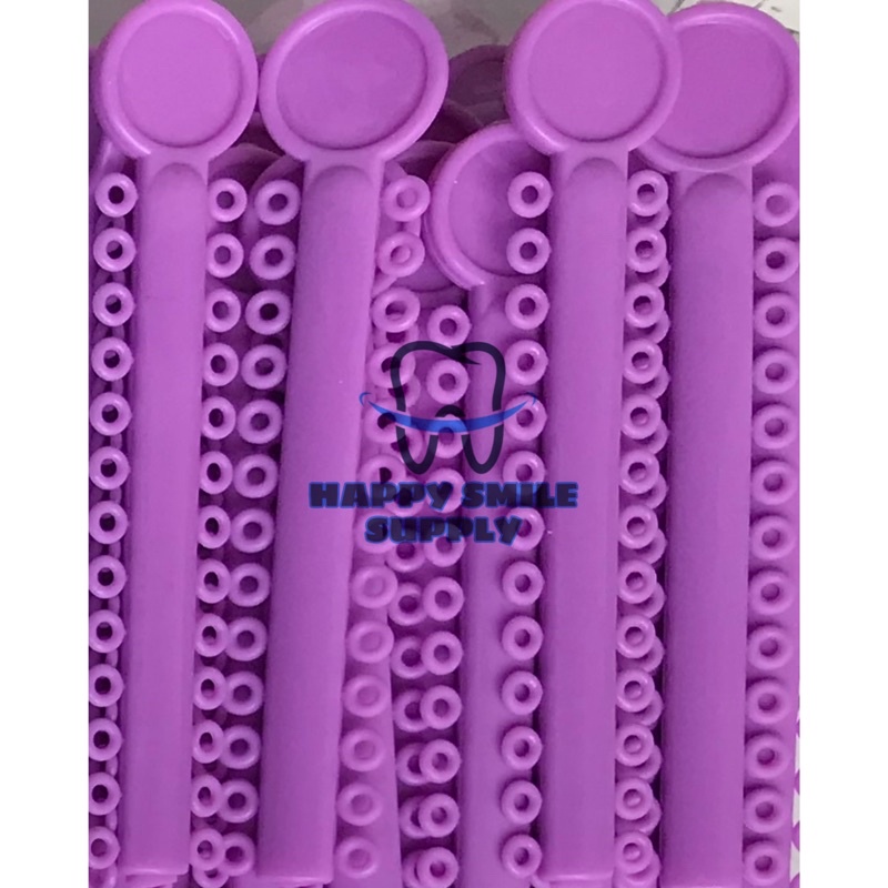 Rubber for Braces Braces Rubber Colors (Sold per piece) Fade