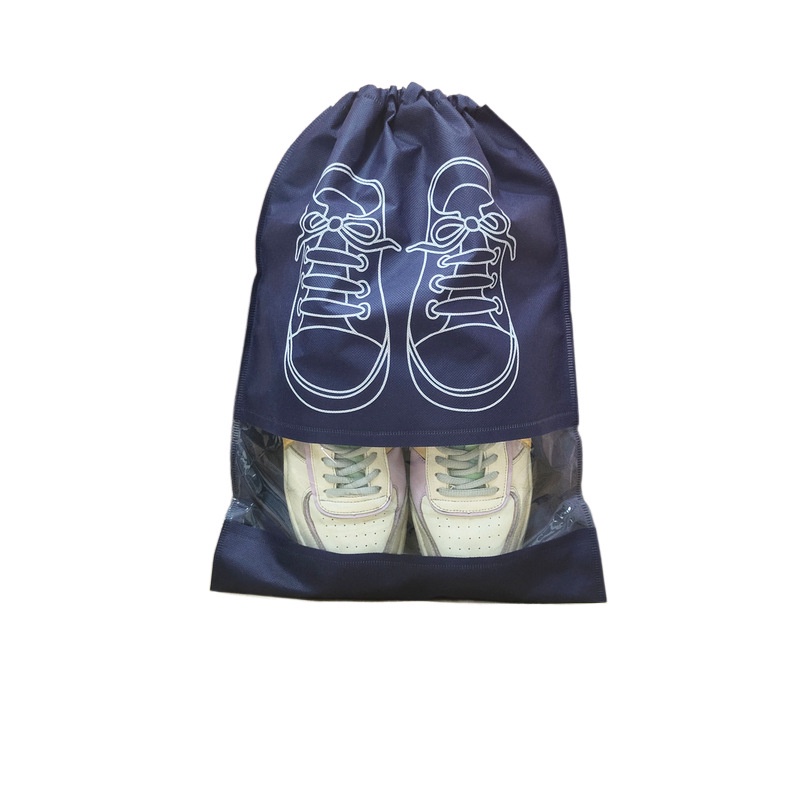 Waterproof Shoes Bag Travel Drawstring Non Woven Travel Bag for Shoes