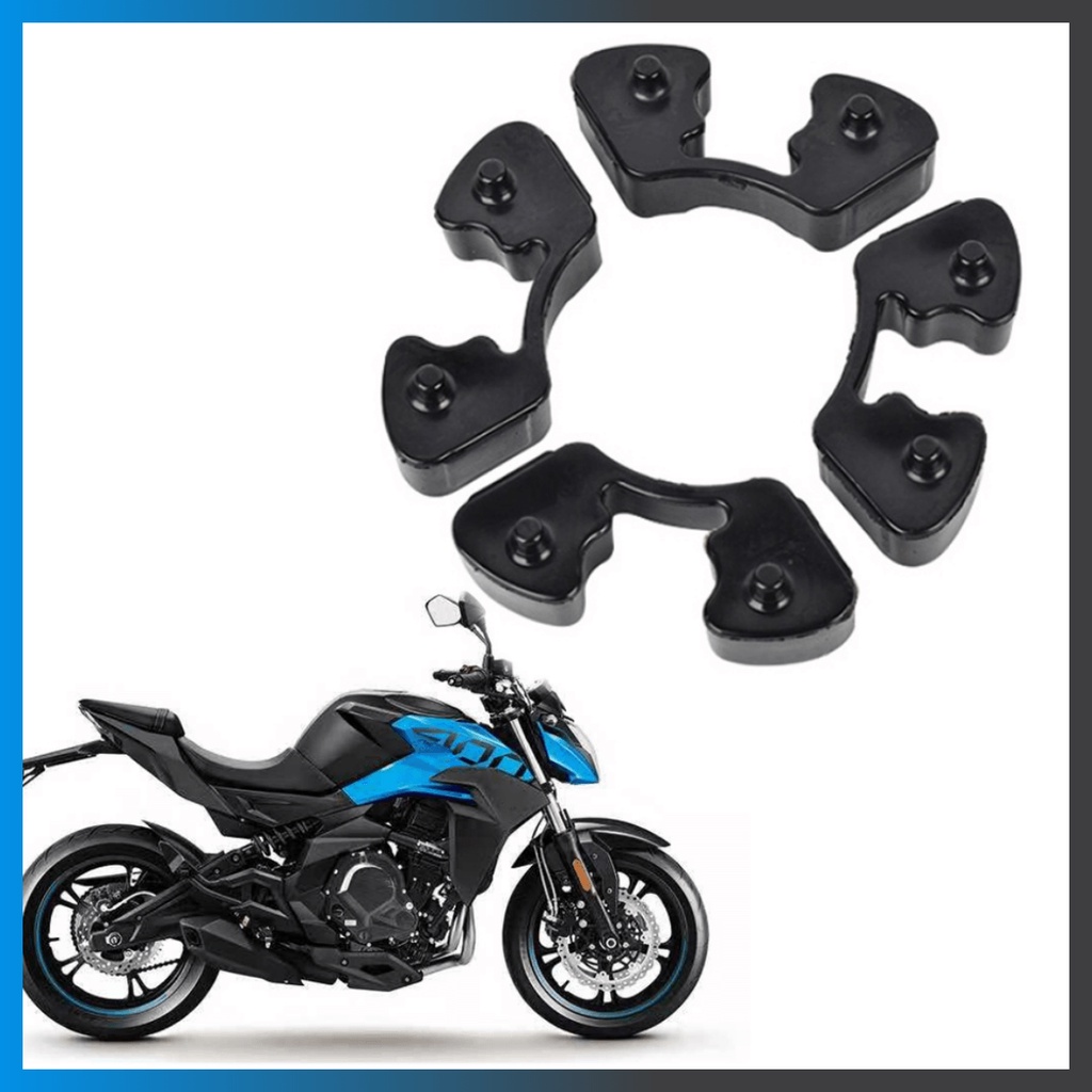 Motorcycle Rear Wheel Hub Rubber Buffer Rear Crush Sprocket Damper Set Rubber Dampers FOR Cfmoto