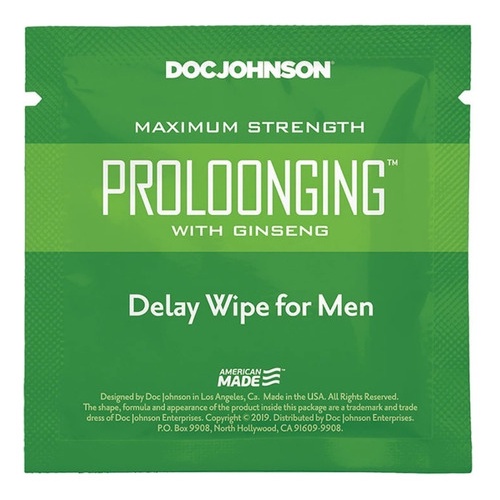 Toallitas Retardantes Para Caballero Delay Wipe For Men 4213 Shopee