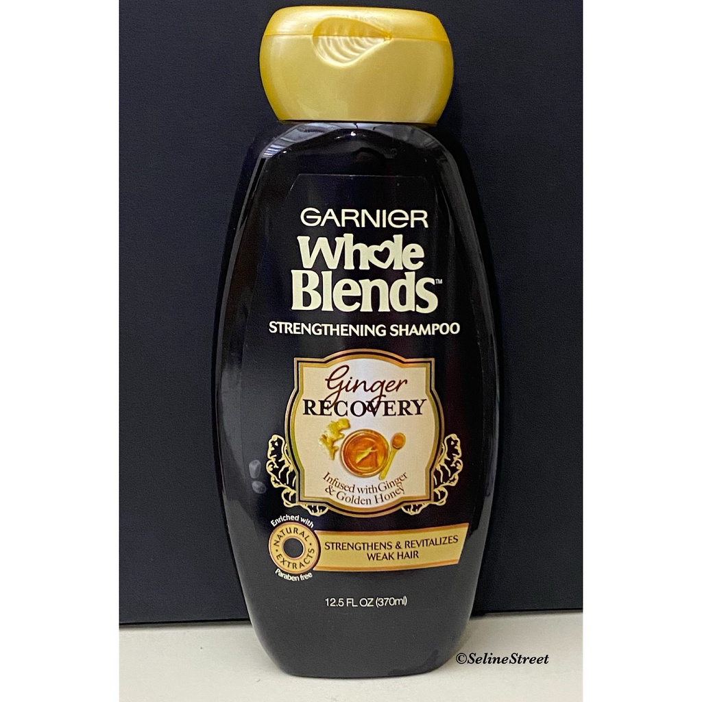 Garnier Whole Blends Ginger Recovery Strengthening Shampoo 370ml