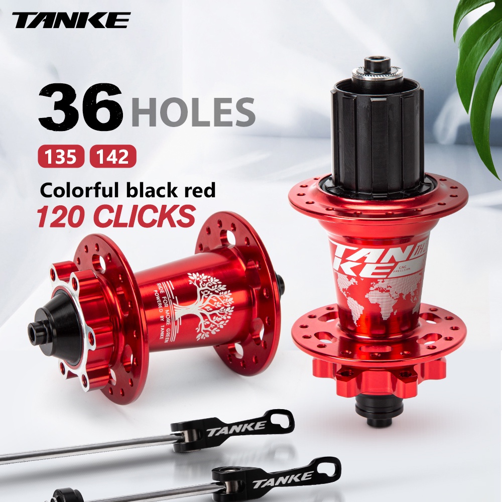 TANKE 36H Mtb Bike Hub 6 Pawls 3 Teeth Bearing 120 Clicks Cassette