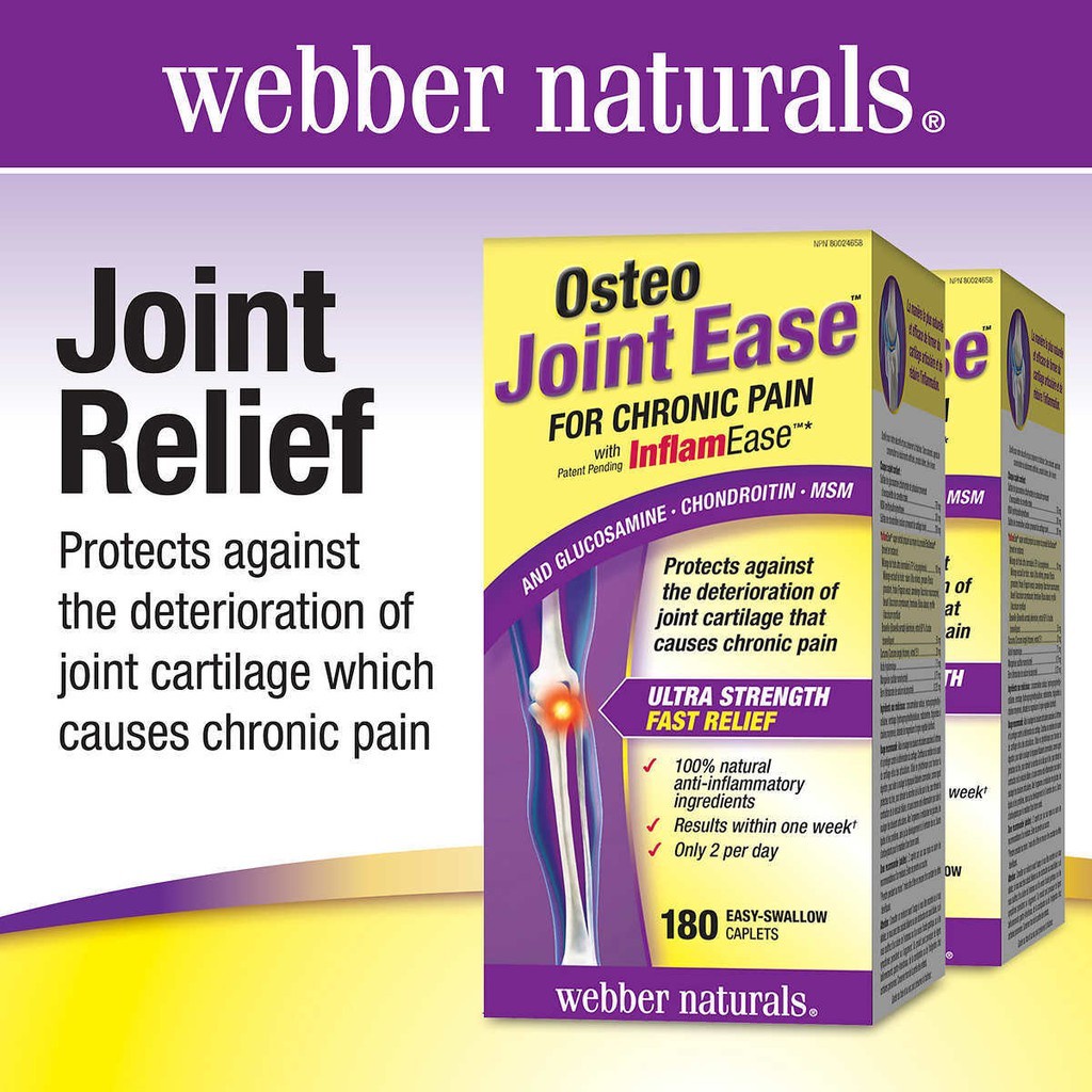 Canada ber Naturals Osteo Joint Ease and Glucosamine, Chondroitin