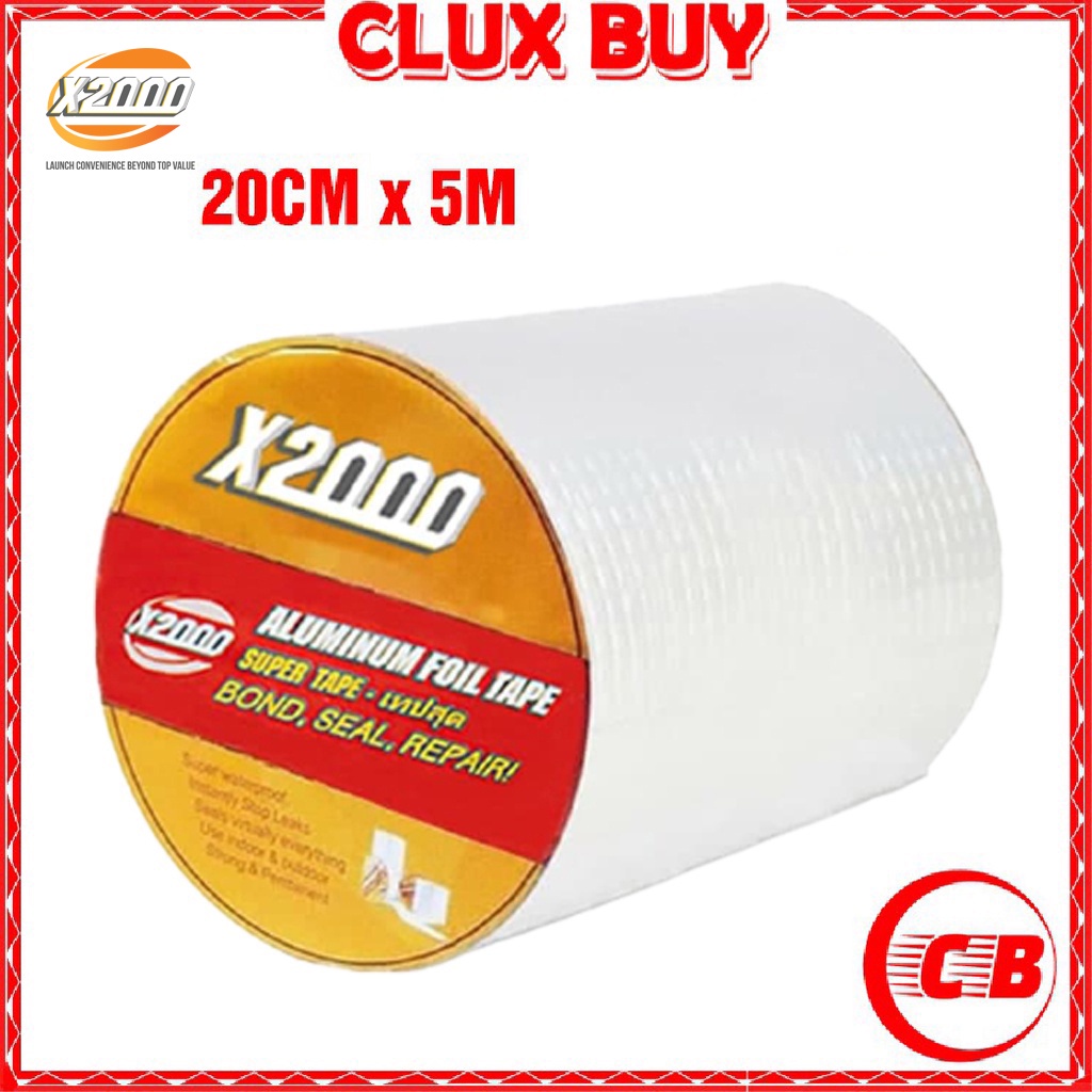 [ 20CM ] X2000 Adhesive Tape Waterproof Sealant Tape for Cracks, Super