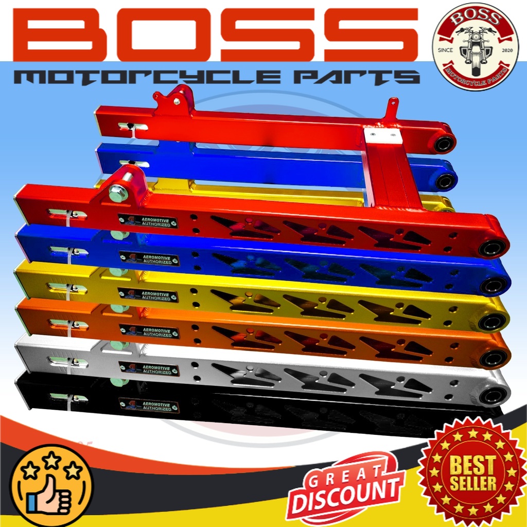 Swing Arm +2 for XRM 125, Wave 125 (SWA005) Drum Brake Disc Brake