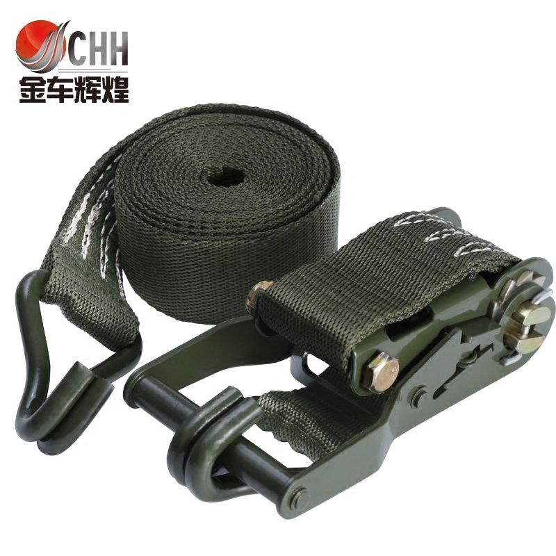3.8cm Cargo Binding Strap Tightener Army Green Tensioner Car Truck