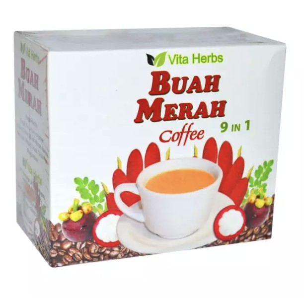 Vita Herbs Buah Merah Coffee 21g x 10s (1 box) Shopee Philippines