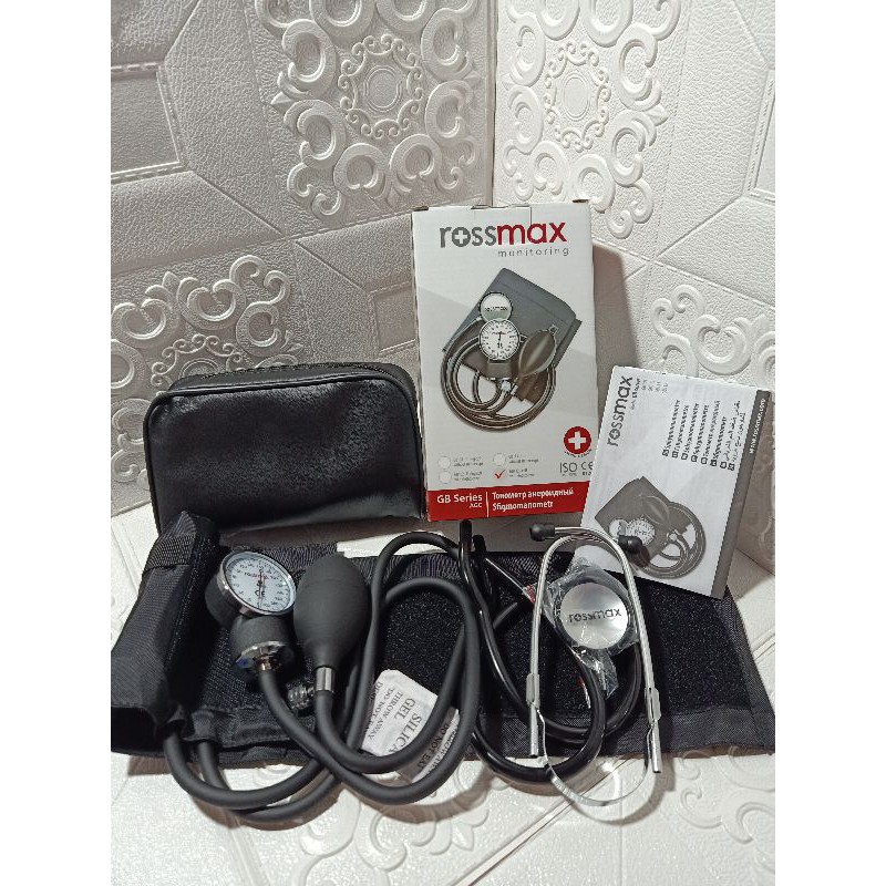 Rossmax Sphygmomanometer With Stethoscope Shopee Philippines