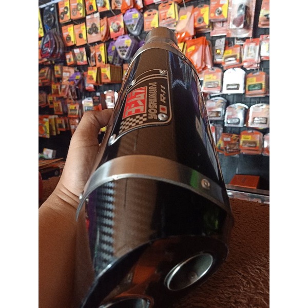 YOSHIMURA R11 EXHAUST PIPE MUFFLER 51MM UNIVERSAL 150cc to 600cc Yoshi