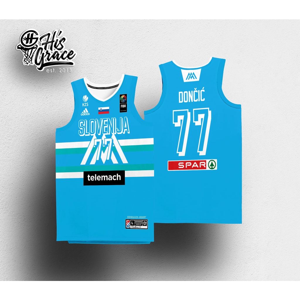 SLOVENIA LUKA DONCIC HG JERSEY V2 Shopee Philippines