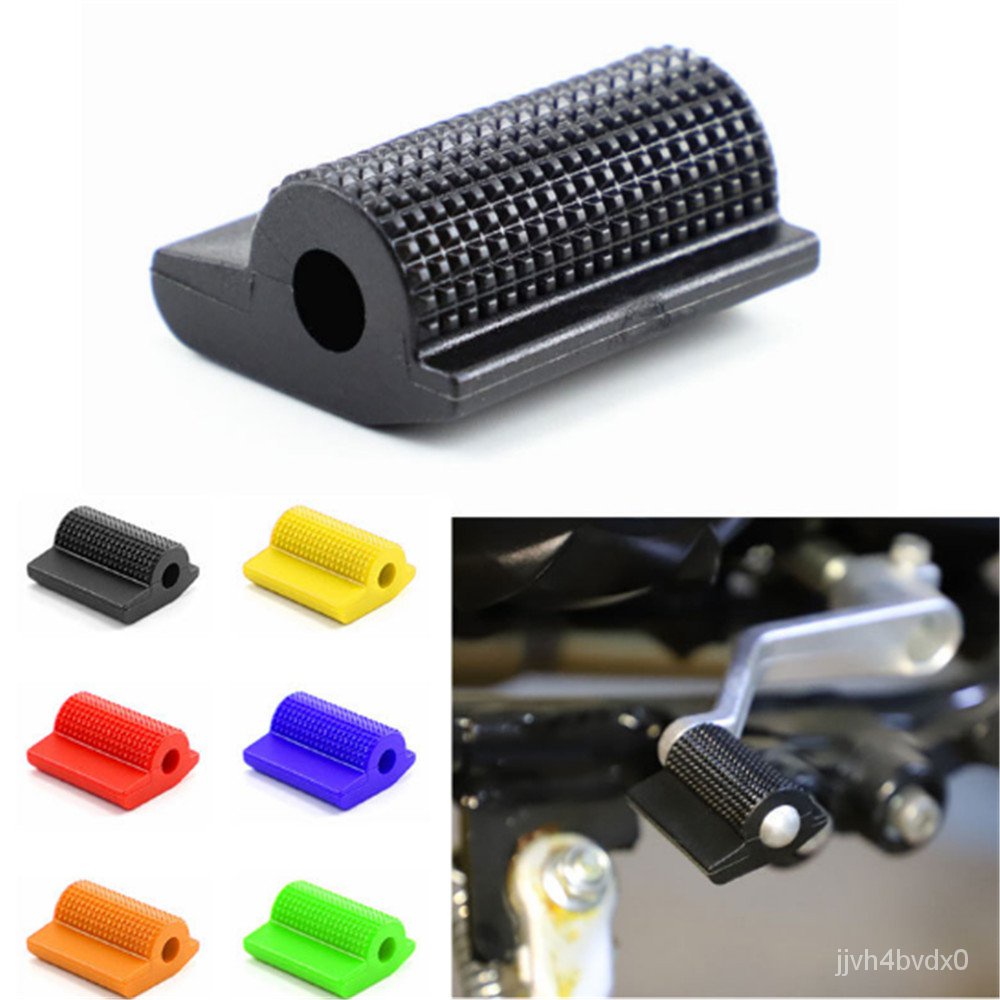Motorcycle Shift Gear Lever Pedal Rubber Cover Shoe Protector Foot Peg