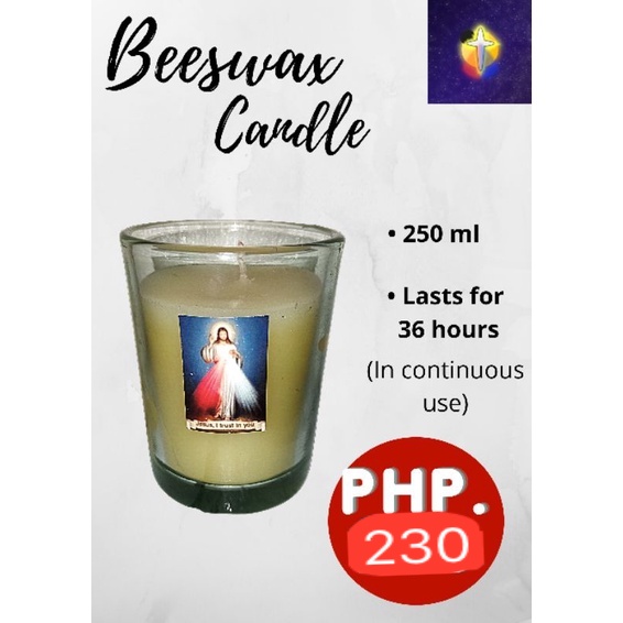 Pure Beeswax Candle 250ml Shopee Philippines