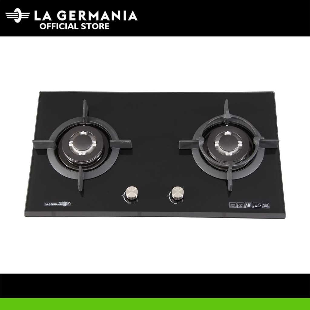 La Germania 78cm Gas Cooktop/Built In Hob GH820X (Tempered Glass Top) Shopee Philippines