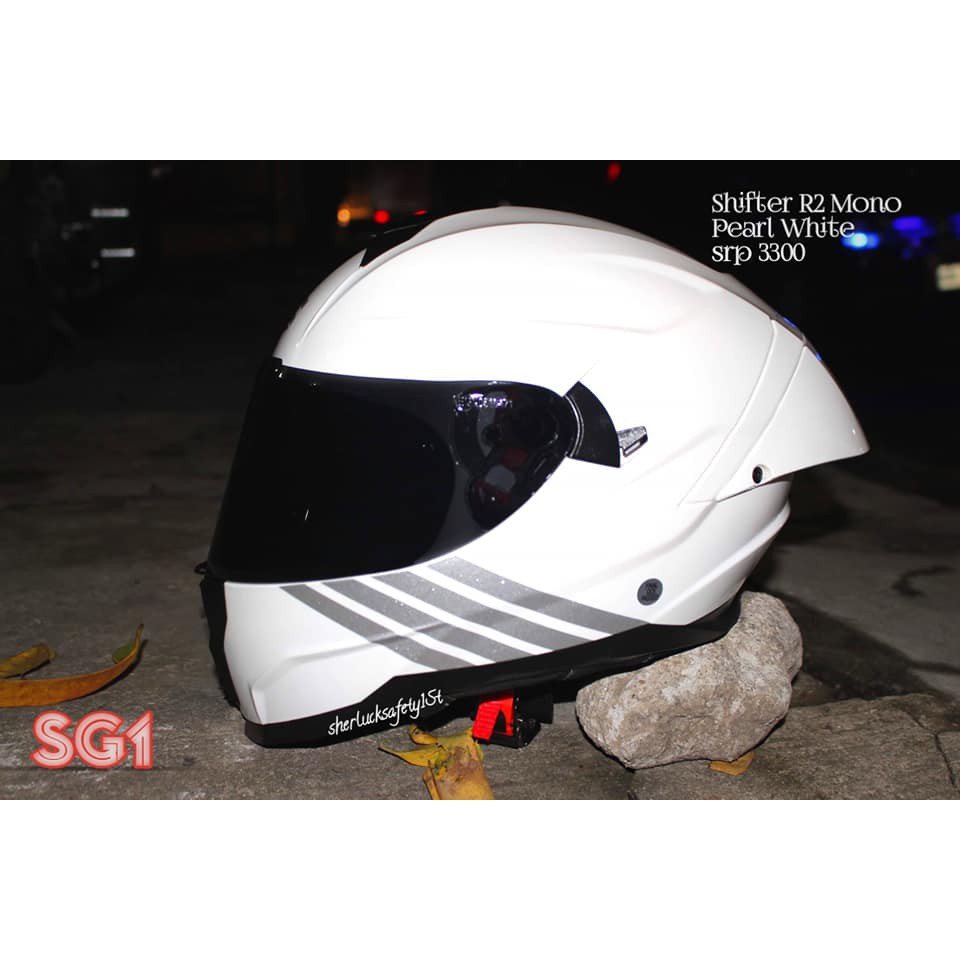 SHIFTER R2 MONO design Version 2 helmet full face dual visor free clear