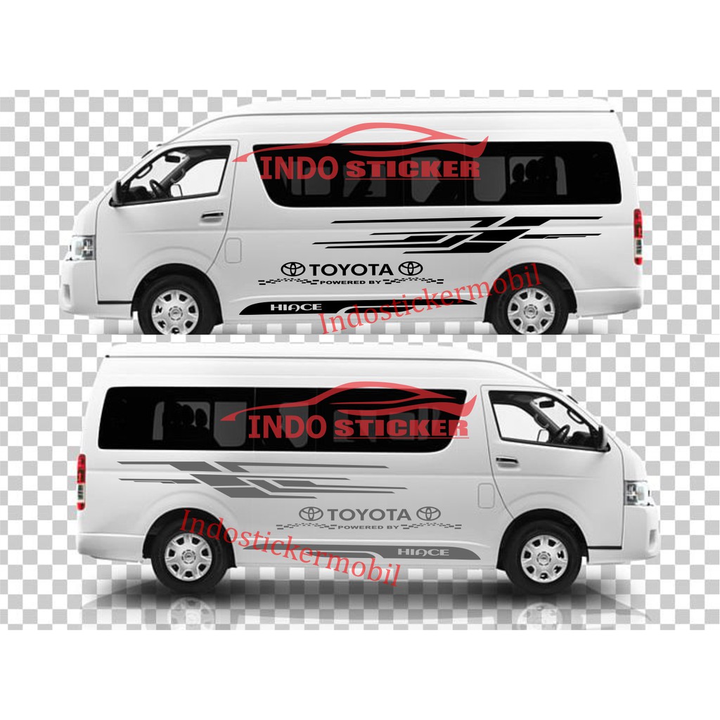 Hiace Car STICKER HIACE Car STICKER HIACE Car STICKER FULL BODY Side