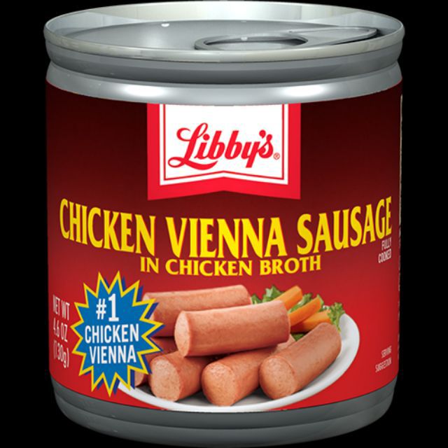 Libby's Chicken Vienna Sausage in Chicken Broth 130g Shopee Philippines