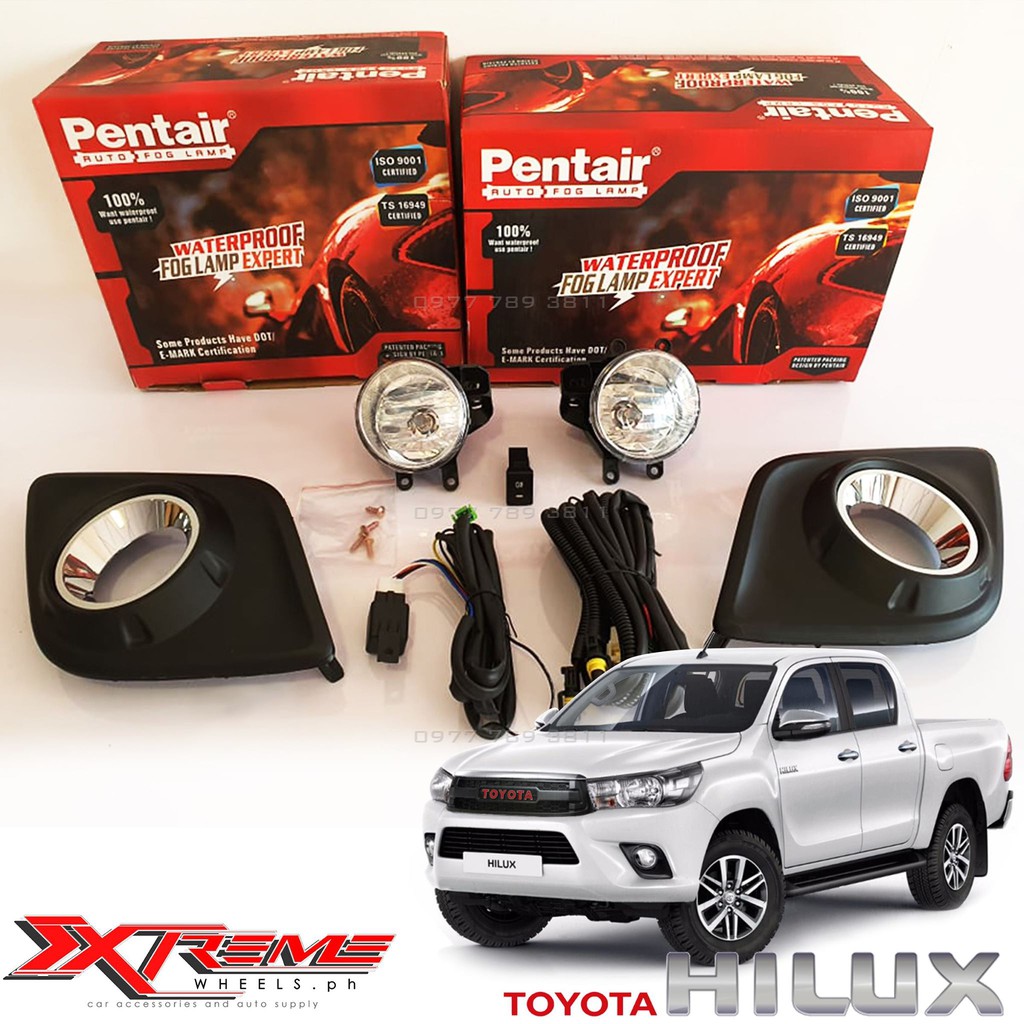 Toyota Hilux J 2016 to 2024 Pentair OEM Fog light assembly / Foglights