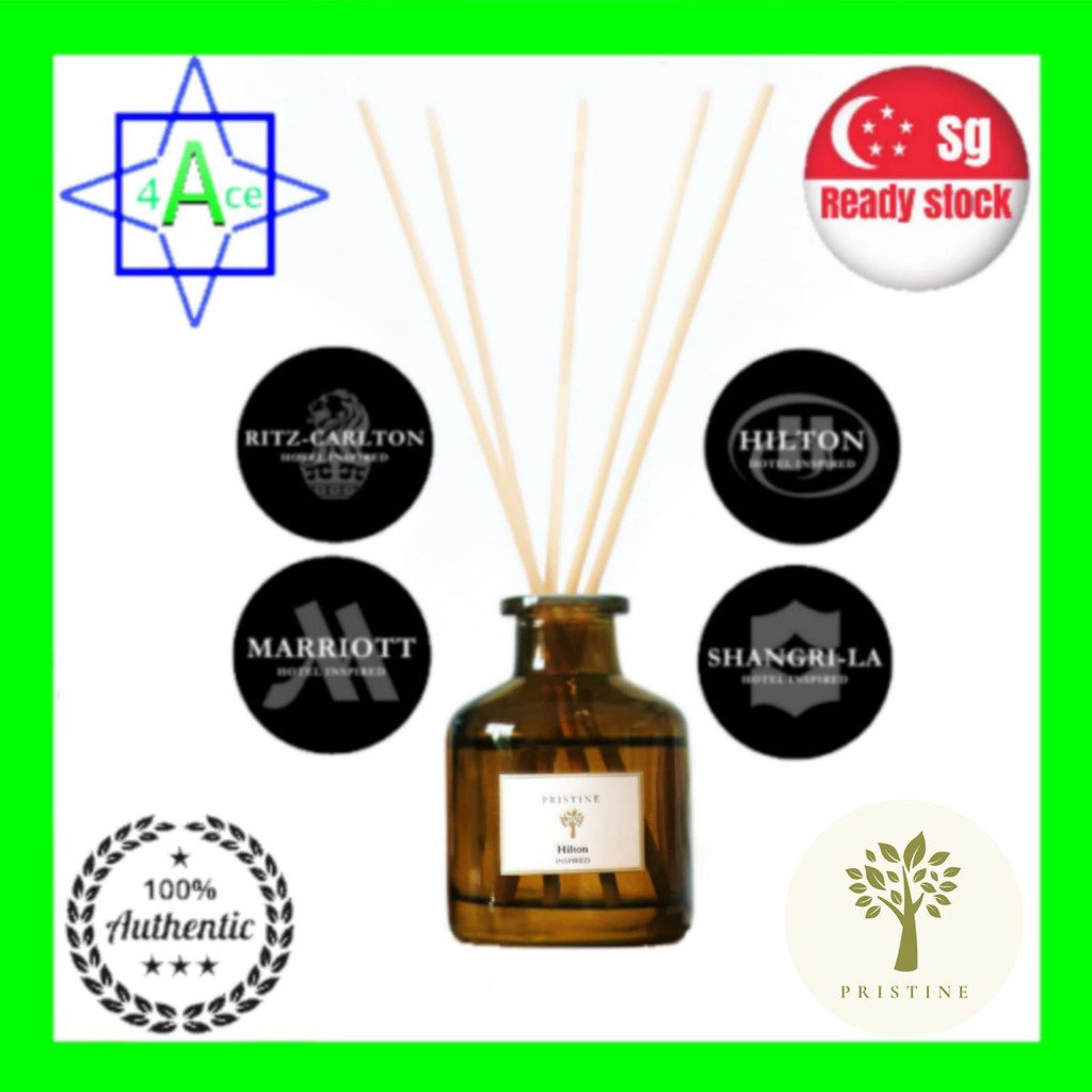 Pristine Reed Diffuser Hotel Scent Hilton, Shangrila, Ritz Carlton