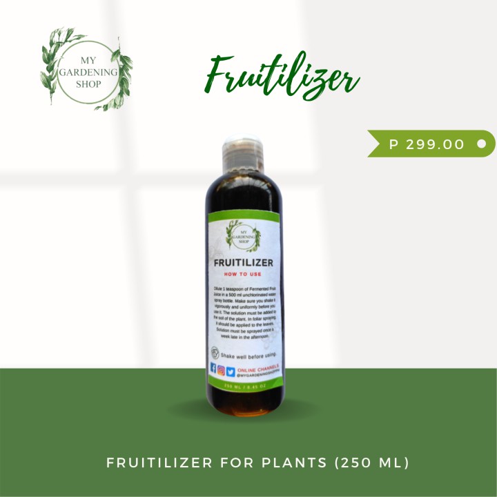 My Gardening Shop Fruitilizer Fermented Fruit Juice for Plants (250 ml