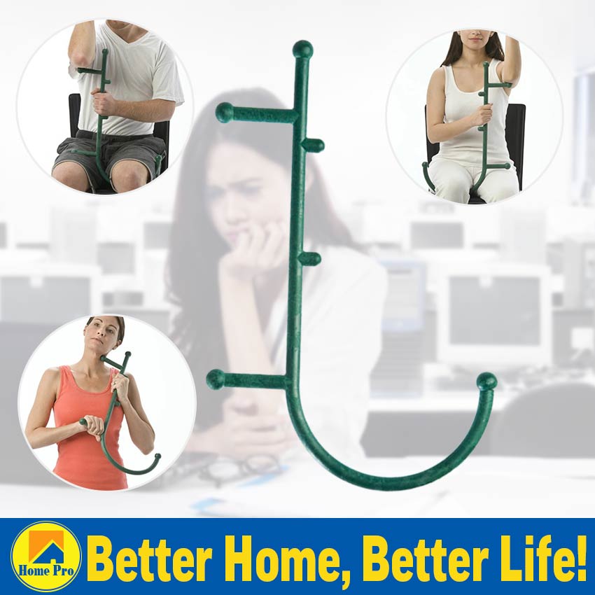 Hook Massager Trigger Point Self Massage Stick Hook Theracane Body
