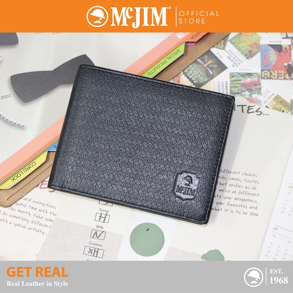 McJim Classic Leather Wallet Shopee Philippines