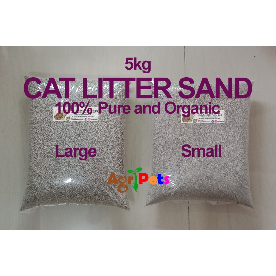Cat Litter Sand Pumice Sand Eco Friendly, Washable, Reusable, Pure