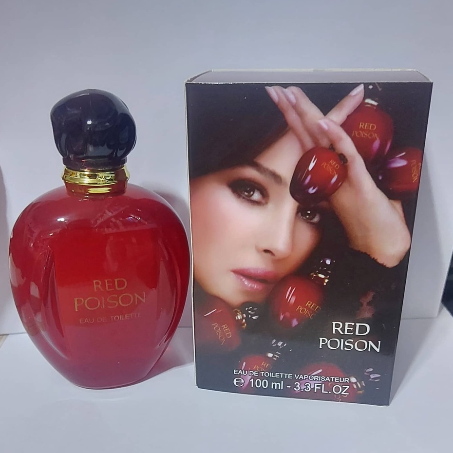 RED POISON PERFUME FOR WOMEN COD cash on delivery 100ml Shopee