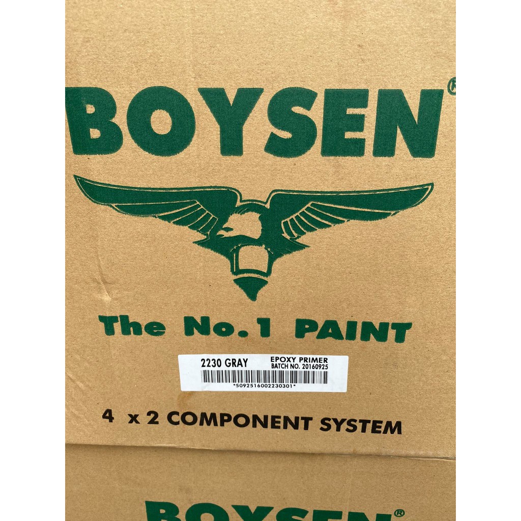 boysen epoxy primer gray catalyst gallon bosny steel metal good davies