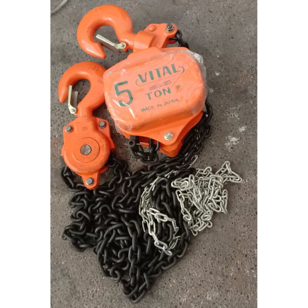 ORIGINAL VITAL CHAIN BLOCK 5 TONS MADE IN JAPAN Shopee Philippines