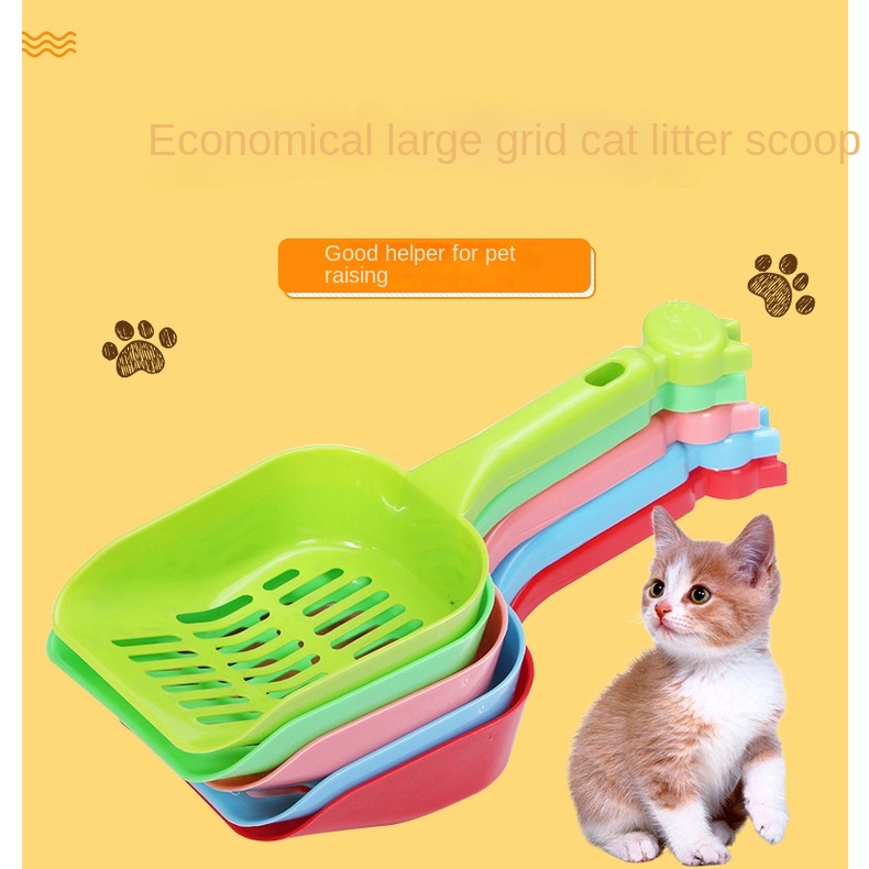 Ready Stock New Style Cat Hollow Litter Shovel Fecal Poop Convenient