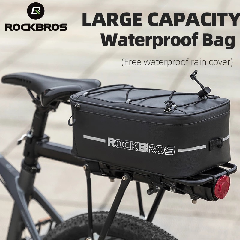 Rockbros Bike Bag Waterproof Cycling Trunk Bag 4L Shopee Philippines