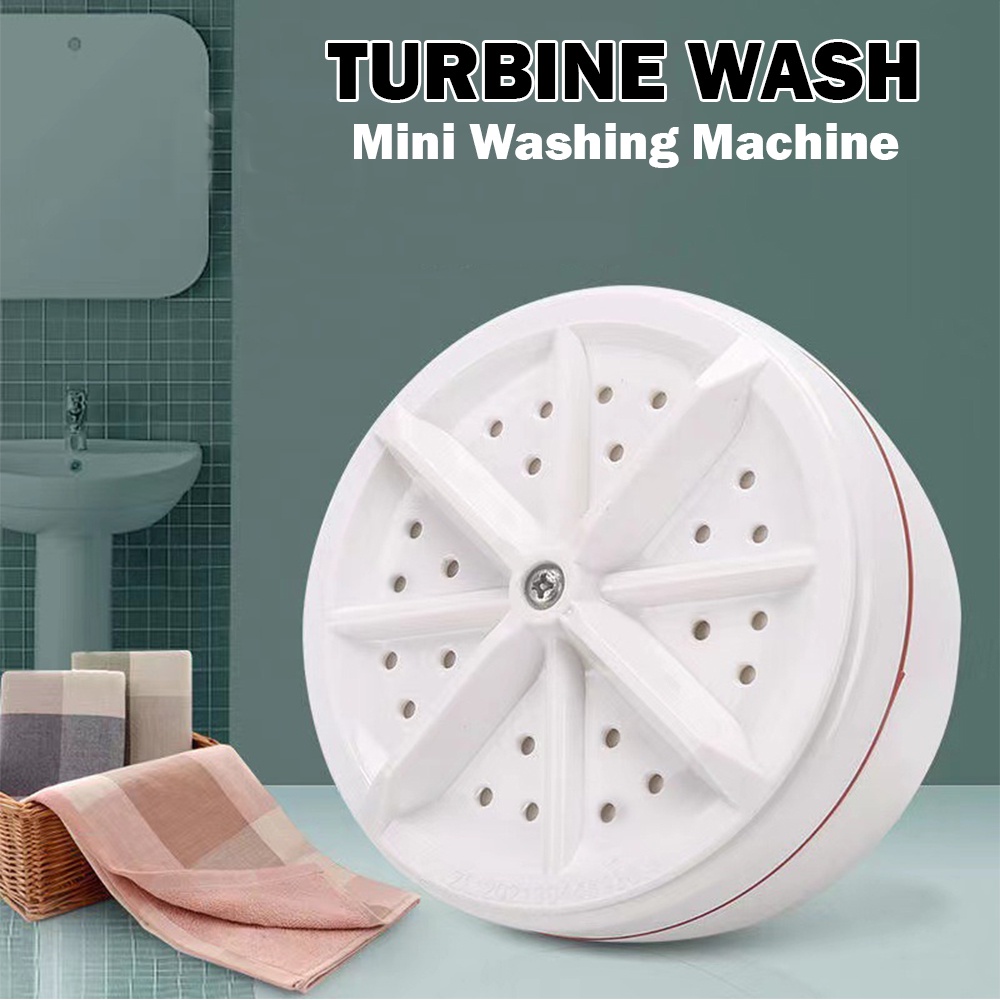 SK Mini Washing Machine Ultrasonic Turbine Washing Machine