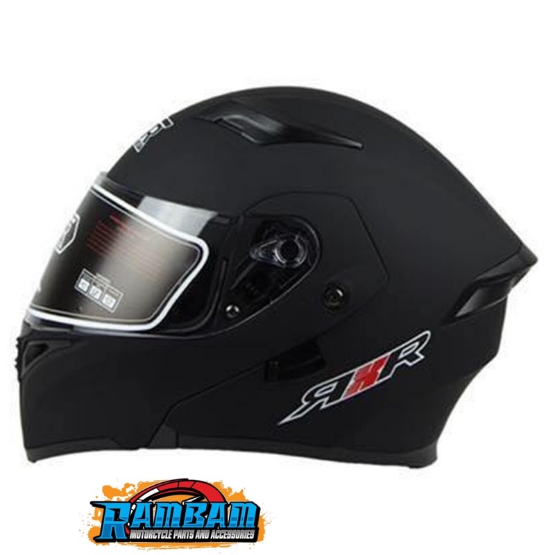 RXR Helmet Modular Full Face dual visor ( 691BX model ) Shopee