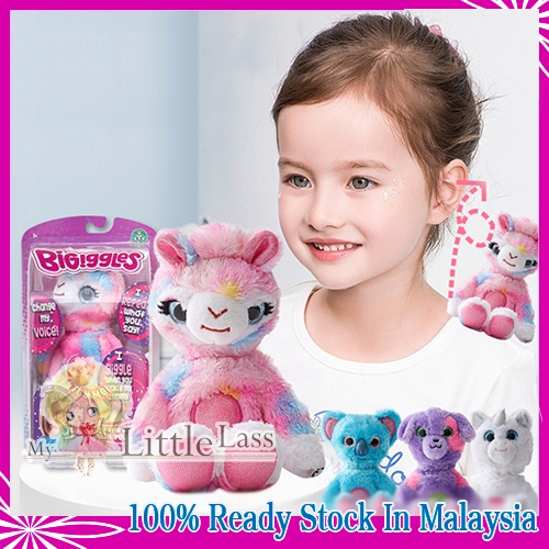 BiGiggles TakeAlong ChatBack Plush Talking Stuffed Character Llama