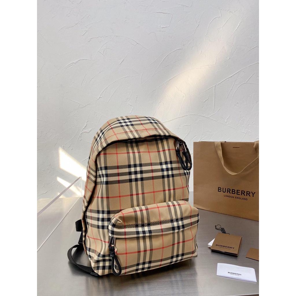 BUR backpack This backpack is the original fabric of the Burberry