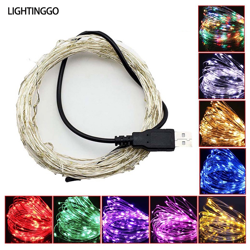 LIGHTINGGO USB LED Fairy lights Mini LED String light String light