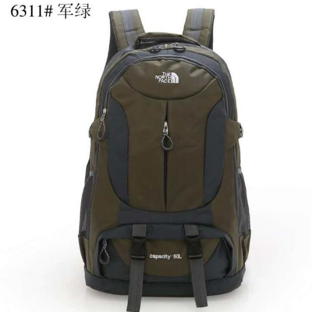 6311 North Face Hiking Backpack 50L Outdoor Camping Travel Backpack