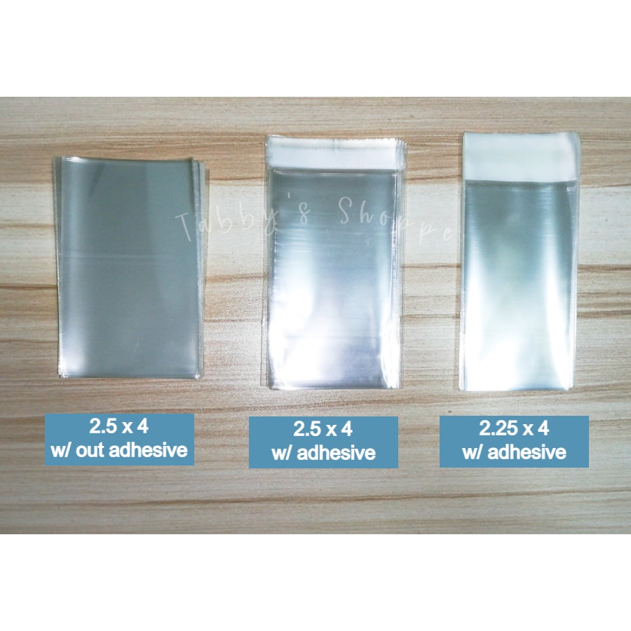 Resealable Plastic with adhesive and sleeve for Photocards Shopee Philippines