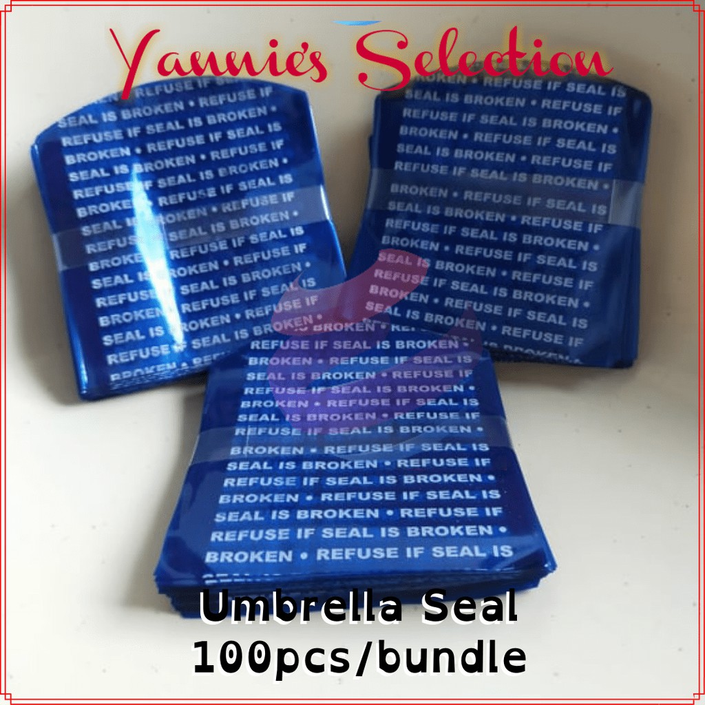 Umbrella Seal BLUE for Round Water Container Sold by 100pcs Shopee