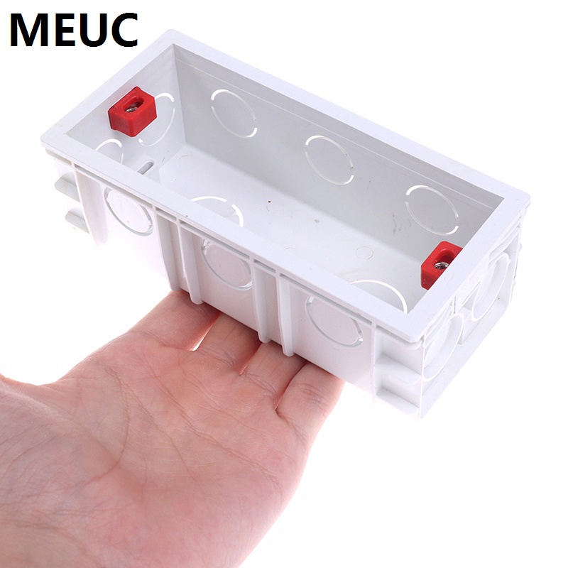 118 Type Dry Lining Box 47mm Depth Wall Switch BOX Wall Socket Cassette