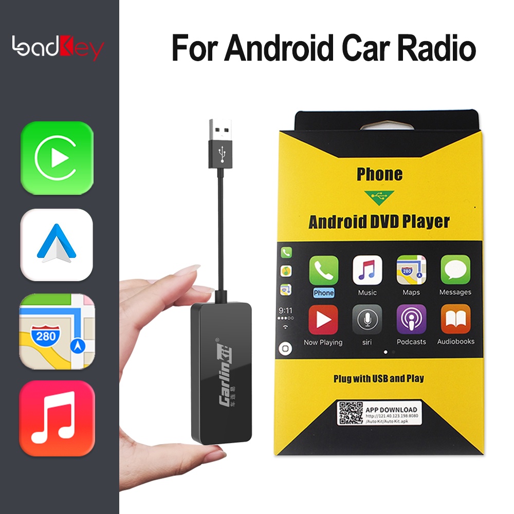 Carlinkit Wired & Wireless Carplay Android Auto Dongle Tablet Android