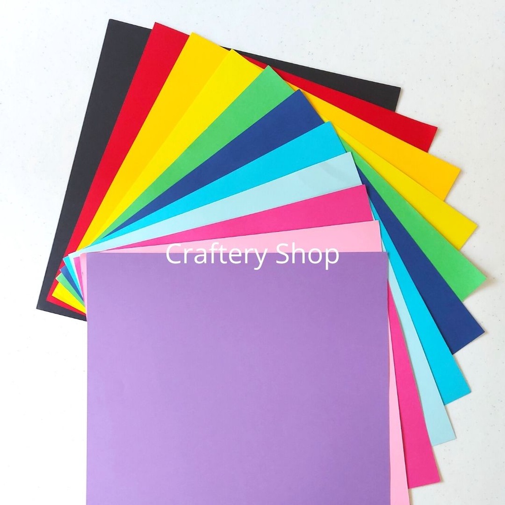 Plain Cardstocks 30x30cm 200gsm 10pcs Shopee Philippines