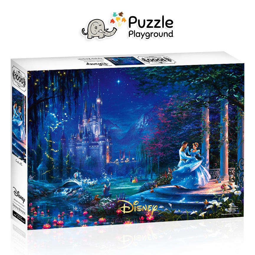 Toy & Puzzle 1000 pcs Jigsaw Puzzle Disney Cinderella Dancing in the