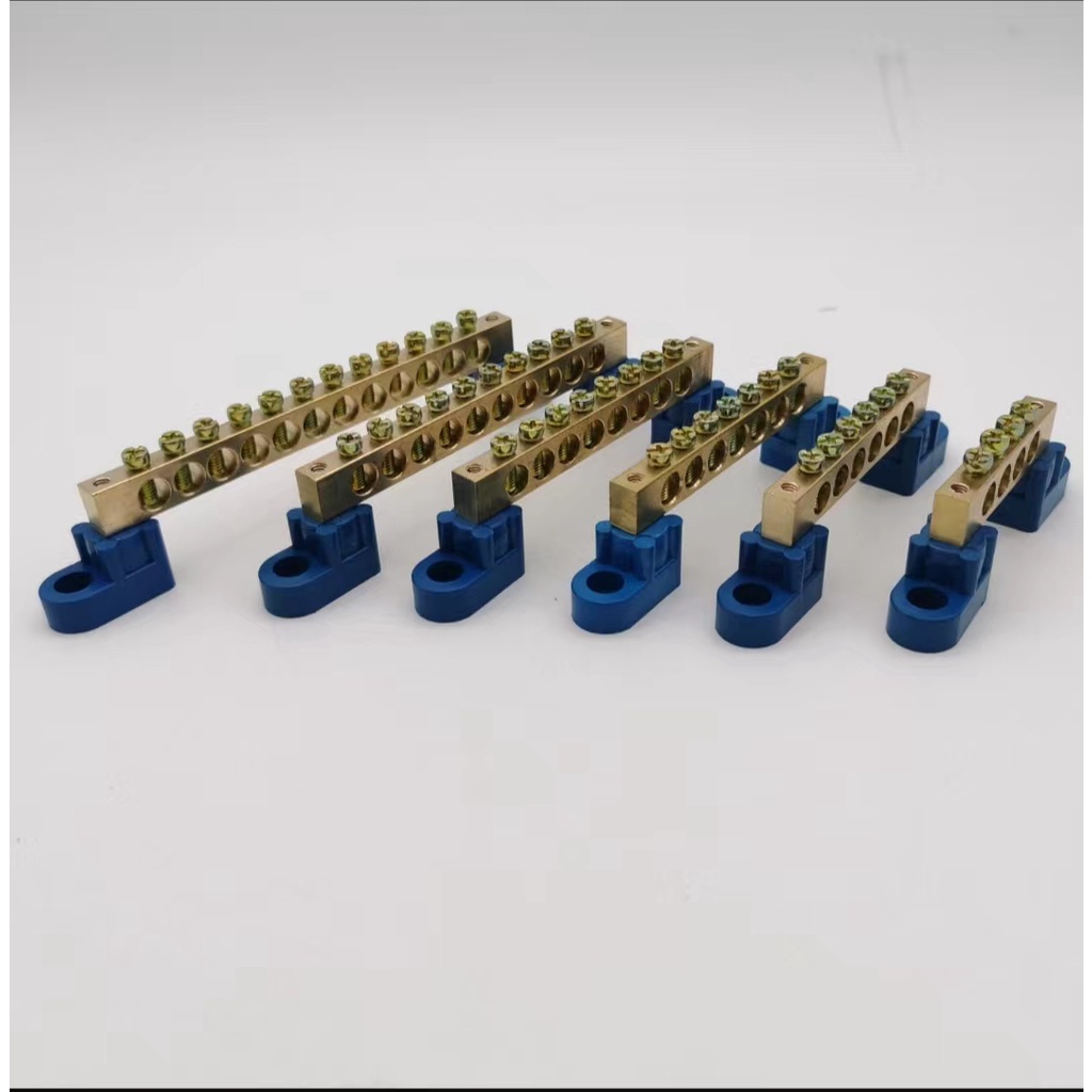 8x12mm Grounding Bus Bar 4ways 6ways 7ways 8ways 10ways 12ways Shopee