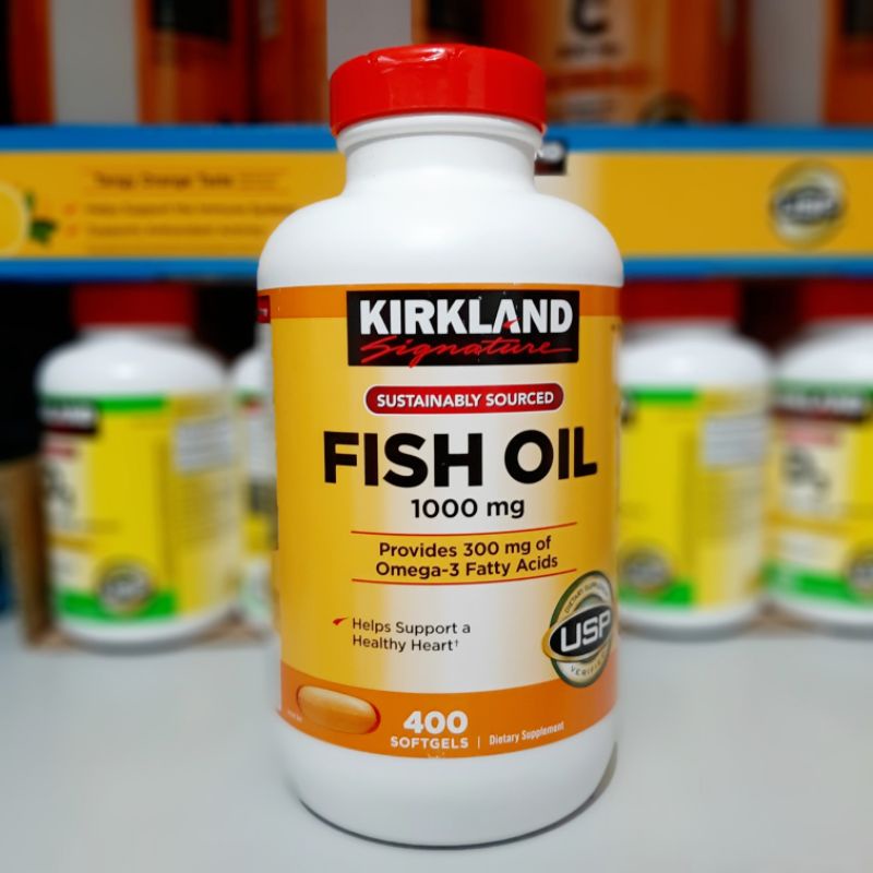 kirkland fish oil Kirkland Signature Fish Oil 1000 mg., 400 Softgels