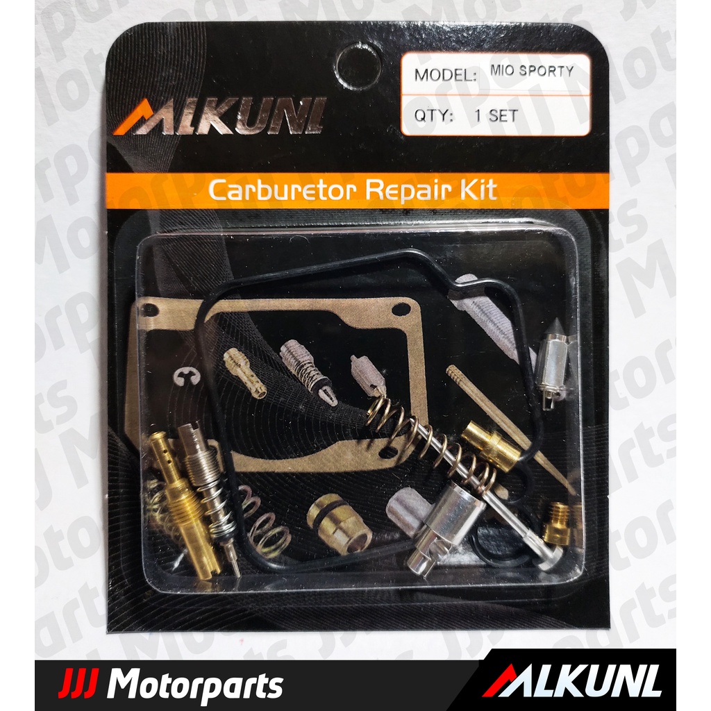 CARBURETOR REPAIR KIT (MIO SPORTY) ALKUNL ORIGINAL Shopee Philippines